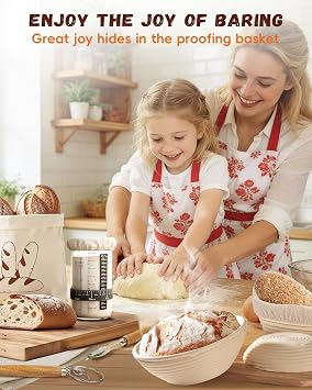 Complete Sourdough Starter Kit for Beginners & Bakers with Bag