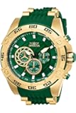 Men's 25509 Speedway Analog Display Quartz Green Watch