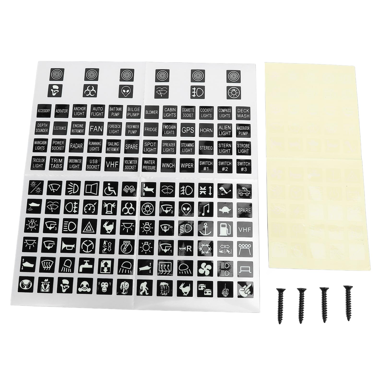 Cuifati 4 Gang Przełącznik Panelem, Aluminiowy Z USB Ładowarką, 12V 24V, | Skrzynka przełączników on-off, 12V 24V DC, PD typ C QC3.0, do samochodów ciężarowych, łodzi RV UTV ATV