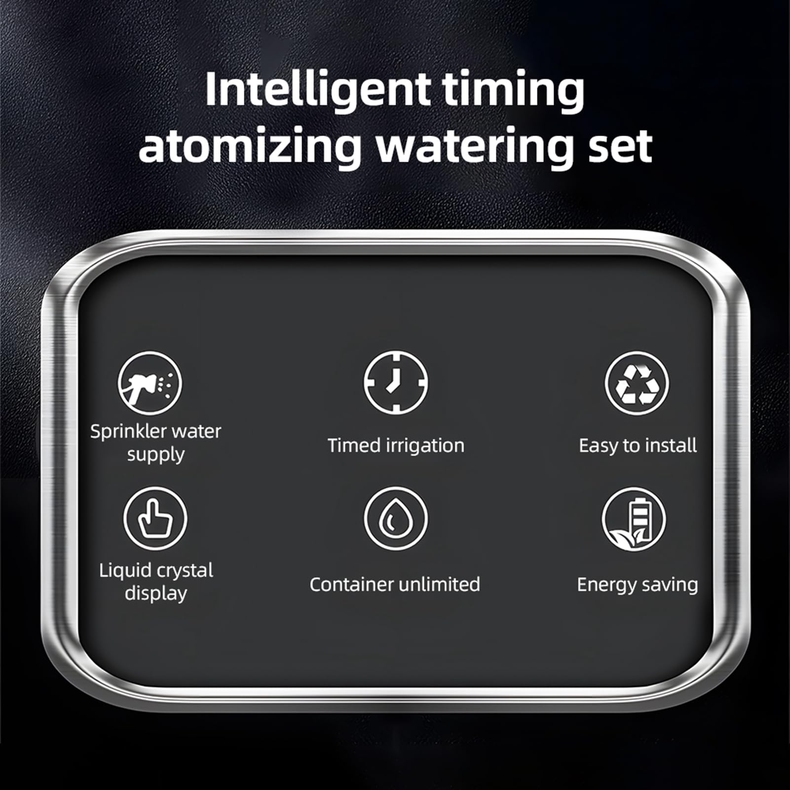 Nebulizzatore per rettili Sistema di spruzzatura intelligente Controller touchscreen Rettile Mister Automatico con timer Ugelli nebulizzatori regolabili a basso rumore a 360 gradi per terrari Anfibi