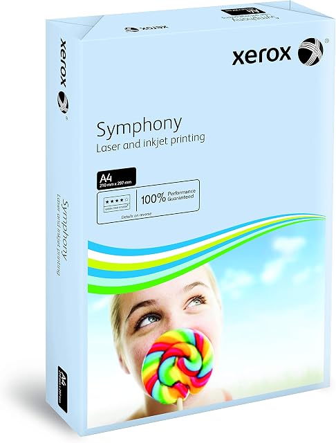 Xerox 160gsm A4 Symphony Card - Pastel Blue (Pack of 250)