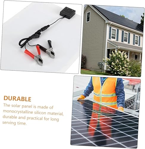 Miniatura 4 de TIDTALEO Dc Dual USB Kit de panel solar portátil con controlador de carga para mantenimiento de batería de camping RV y energía de emergencia