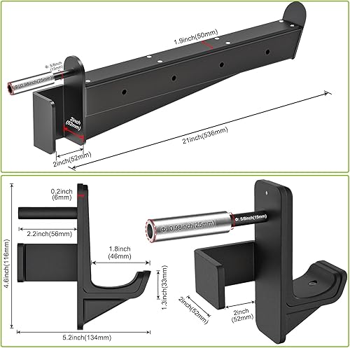 Miniatura 7 de Kipika Accesorio para minas terrestres en fila en T Plataforma de fila resistente con giratorio Adecuado para barras estándar y olímpicas Ideal