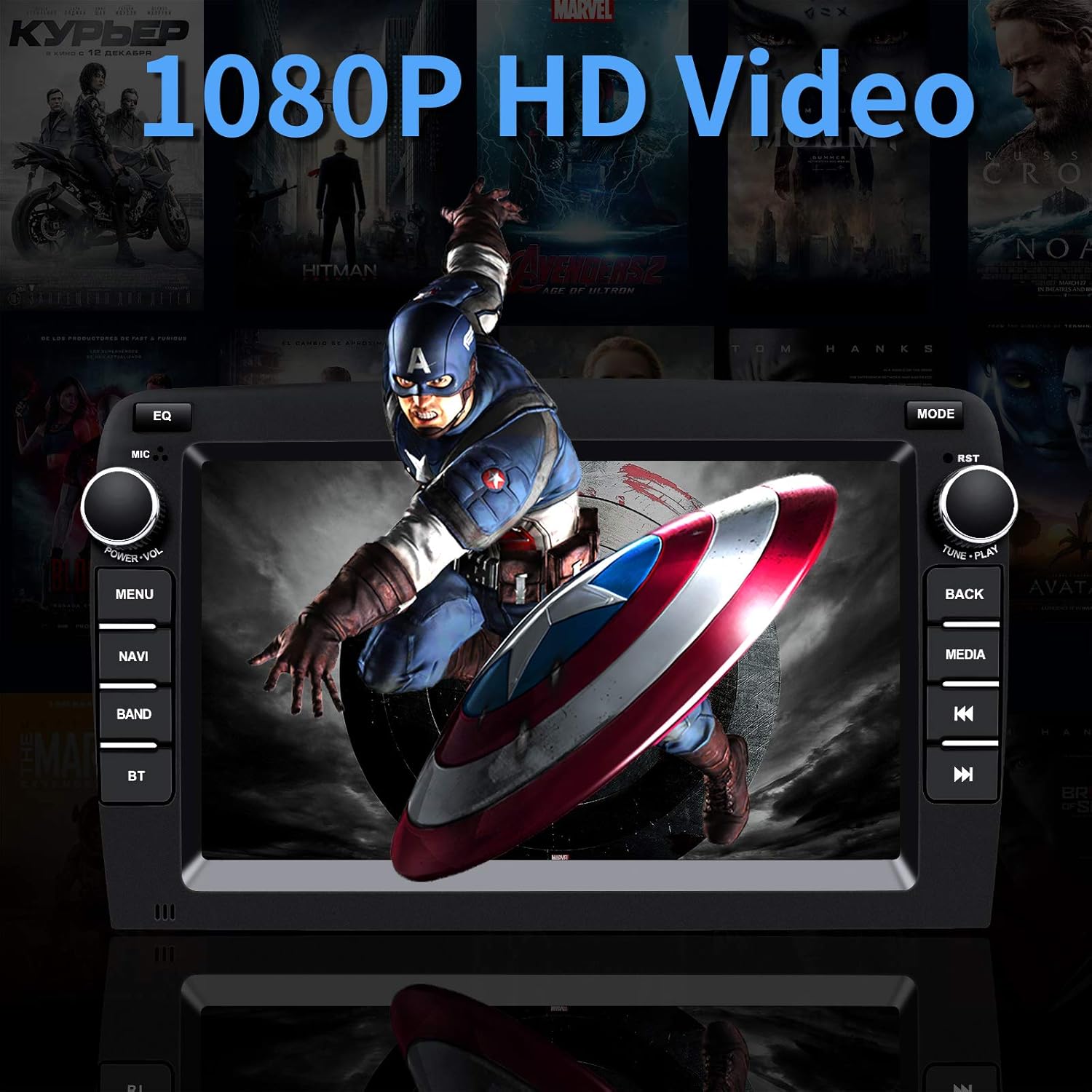 Bеѕt Sеllеr Car Radio Stereo in Dash Navigation for GMC Sierra Yukon Buick Chevy Silverado,7 inch HD Touchscreen Android 10.0 Bluetooth with Rear View Camera,32GB SD Card,3.5mm Mic …