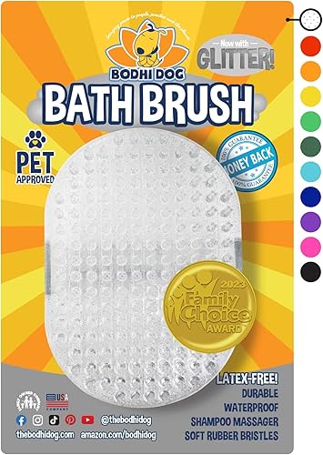 Bodhi Dog Cepillo de champú  Suministros de ducha y baño para mascotas para gatos y perros  Cepillo de baño para perros  Limpiador de pelo largo y disponible en Yaxa Colombia