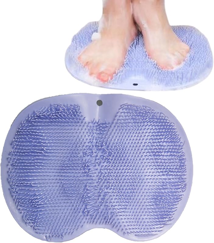 YVPSI Escova para Banho e Corpo em Silicone Azul