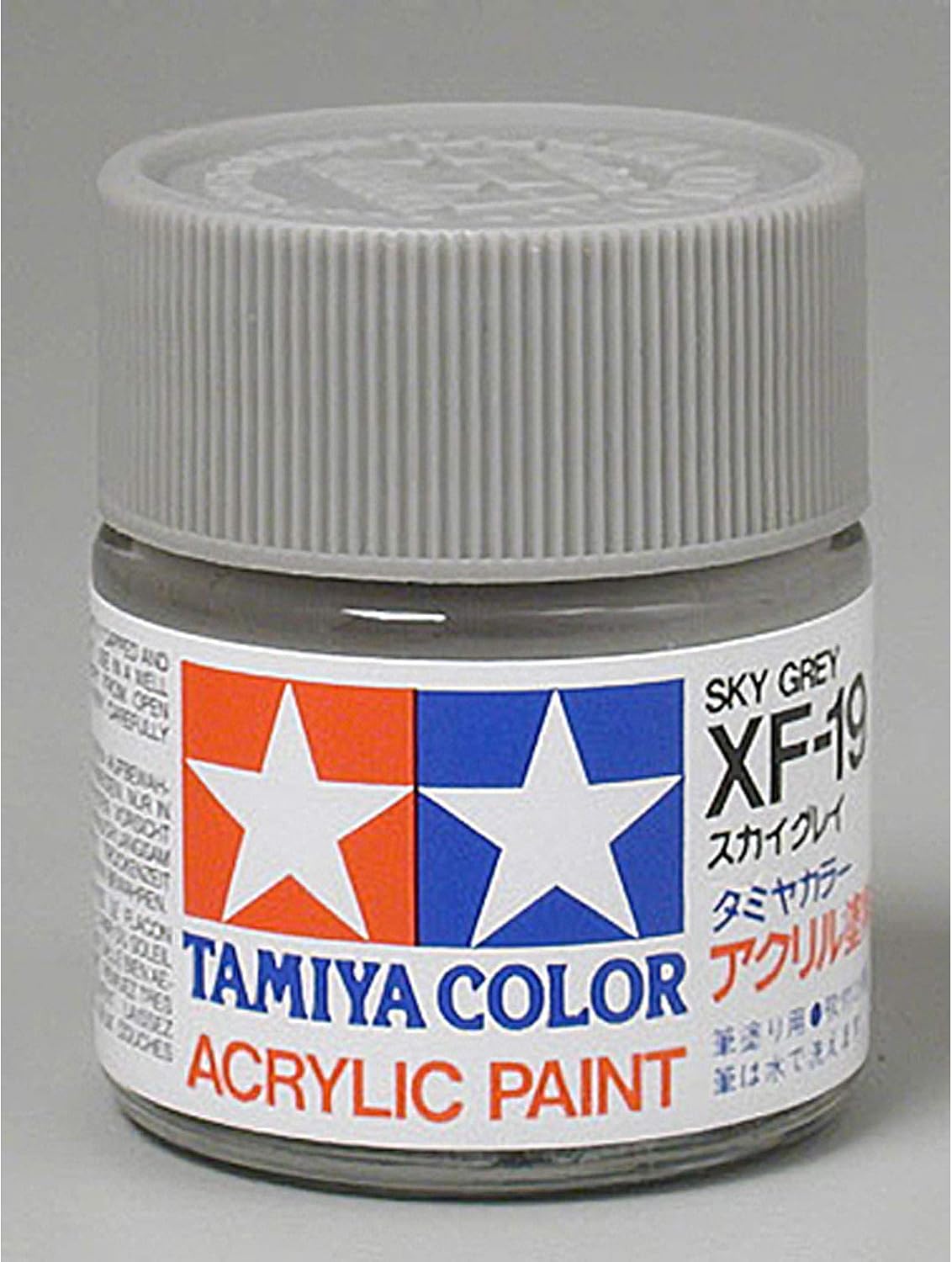 TAMIYA Acrylic XF19 Flat Sky Grey TAM81319 Plastics Paint Acrylic