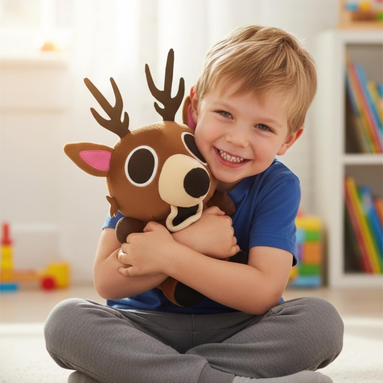 99 Nights in The Forest Plush Toy, The Deer from 99 Nights in The Forest Stuffed Animal Plushies for Game Fans, Collectible Gift for Kids Boys Girls Adults - 2