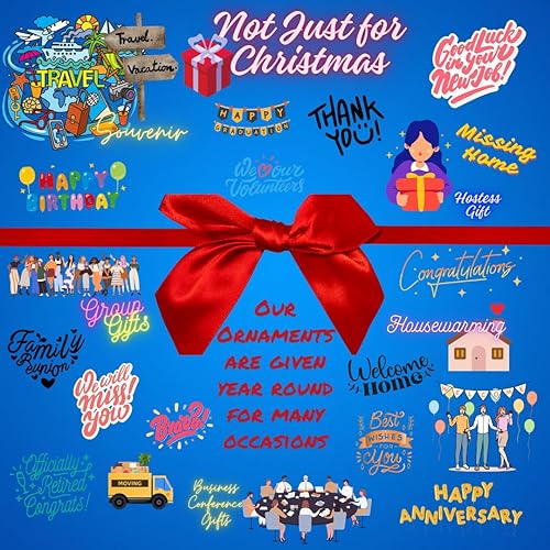 Miniatura 4 de Nations Treasures Gran Manzana Nueva York Adorno de Navidad Broadway Times Square Ball Wall Street