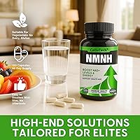 Vista 8 de Suplemento NMN Alternativo-NMNH (mononucleótido de dihidronicinamida) 500 mg por porción, para aumentar los niveles de NAD+, antienvejecimiento
