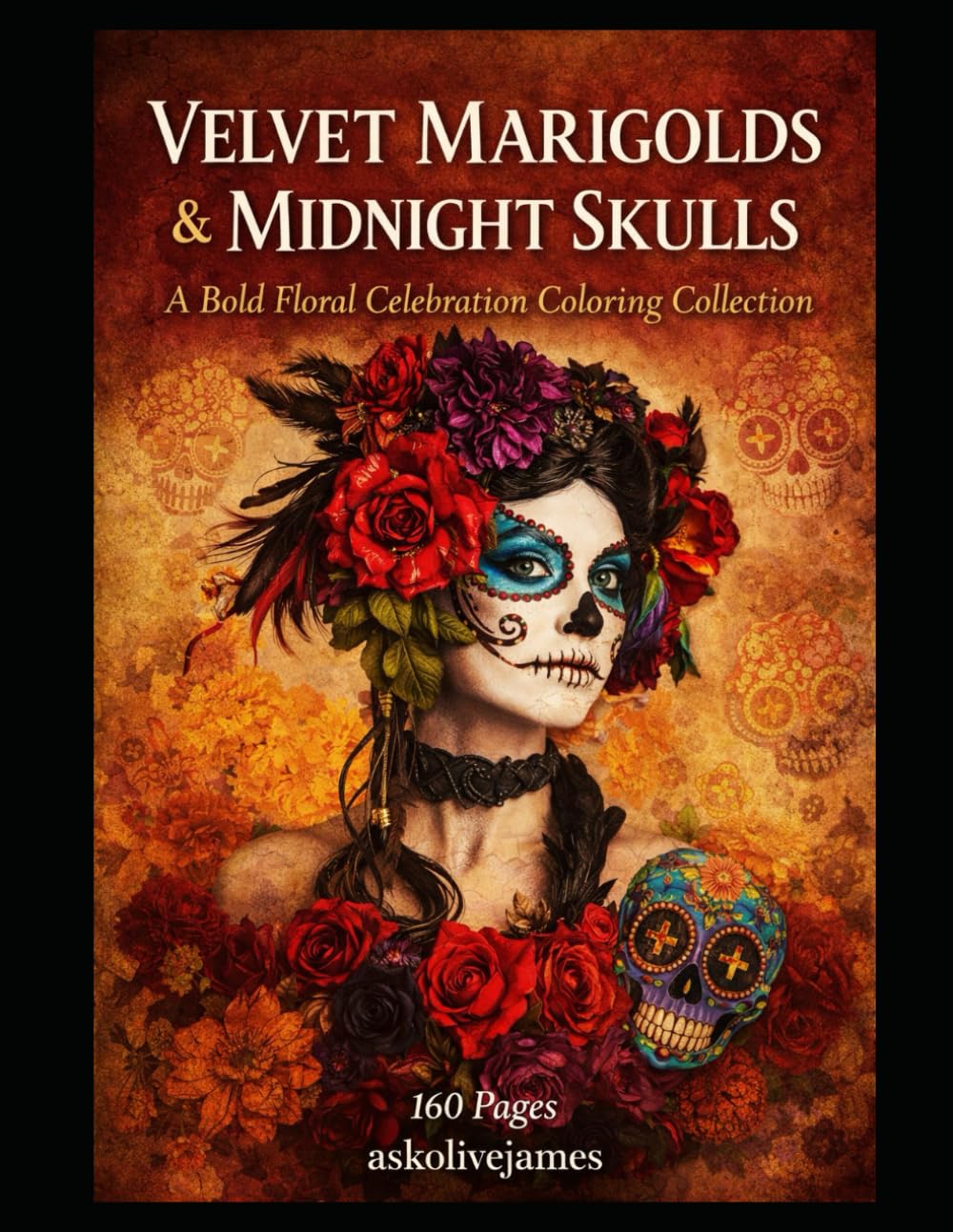 Velvet Marigolds and Midnight Skulls