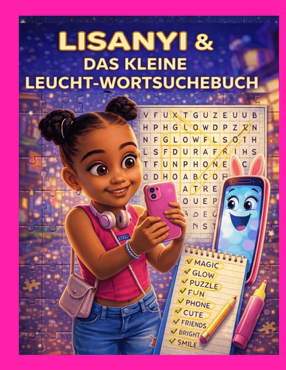 Lisanyi & The Little Glow – Suchselbuch: Rätselbuch für Kinder