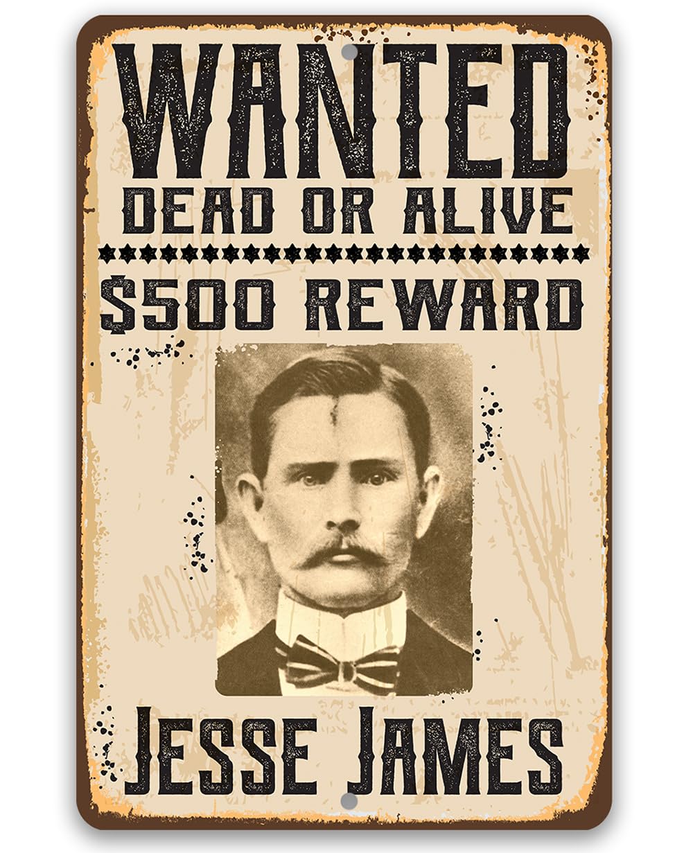 Amazon.com: Jesse James Wanted and Reward Posters - $500 Reward