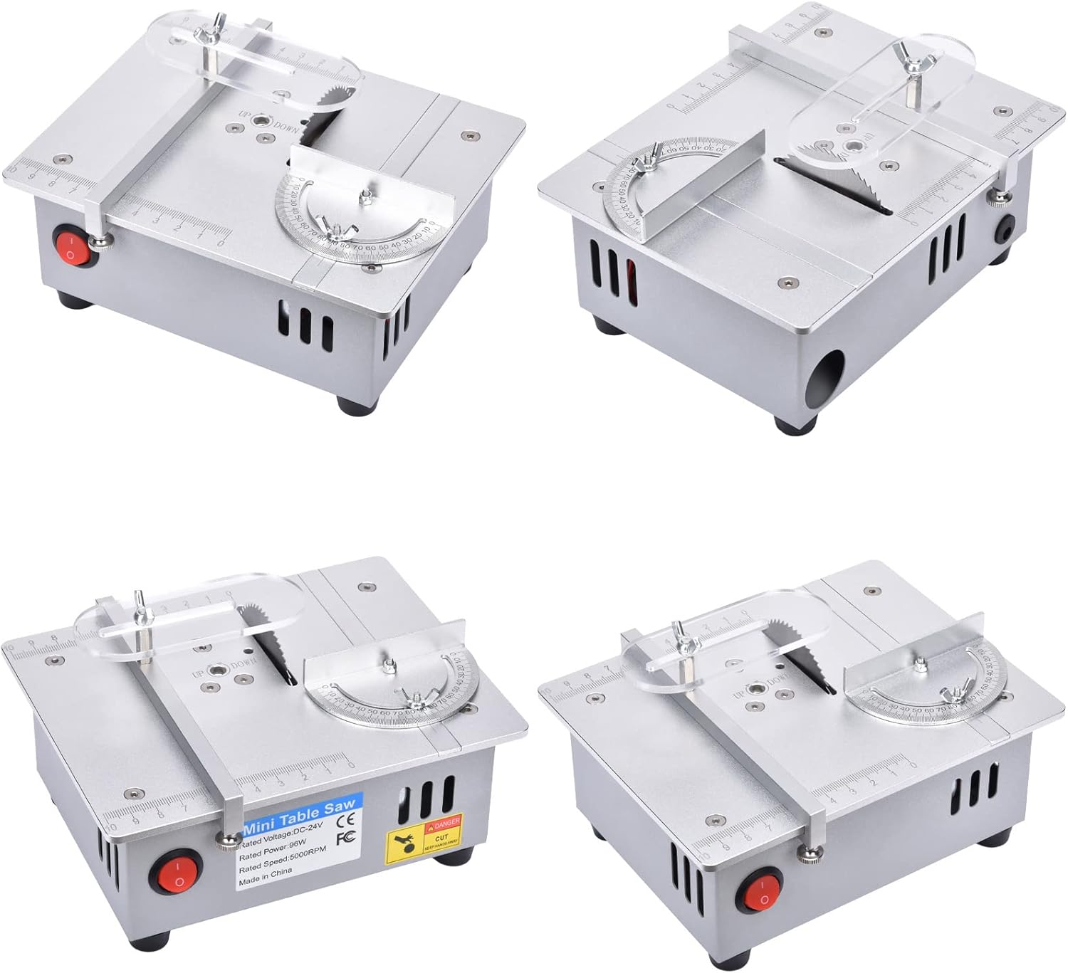 Multifunctional Table Saws, Mini Tabletop Portable Precision Table Saws, Small Household Handmade Bench Saw Cutting