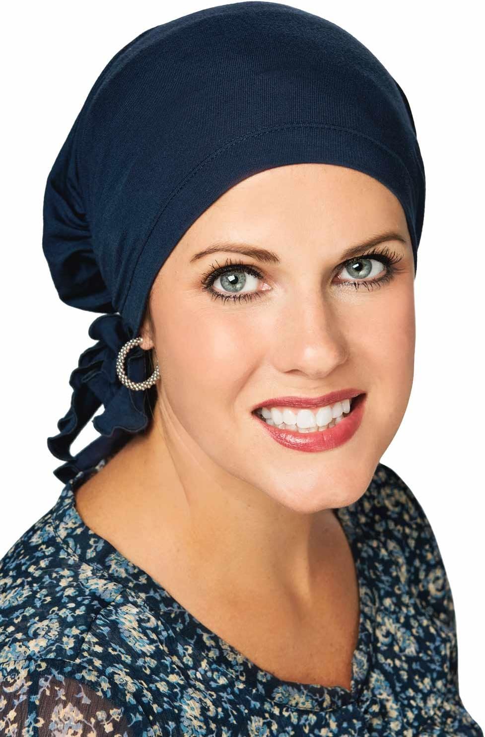 Cardani Easy On Pre Tied Head Scarf Bamboo Viscose Ready Tie Scarves