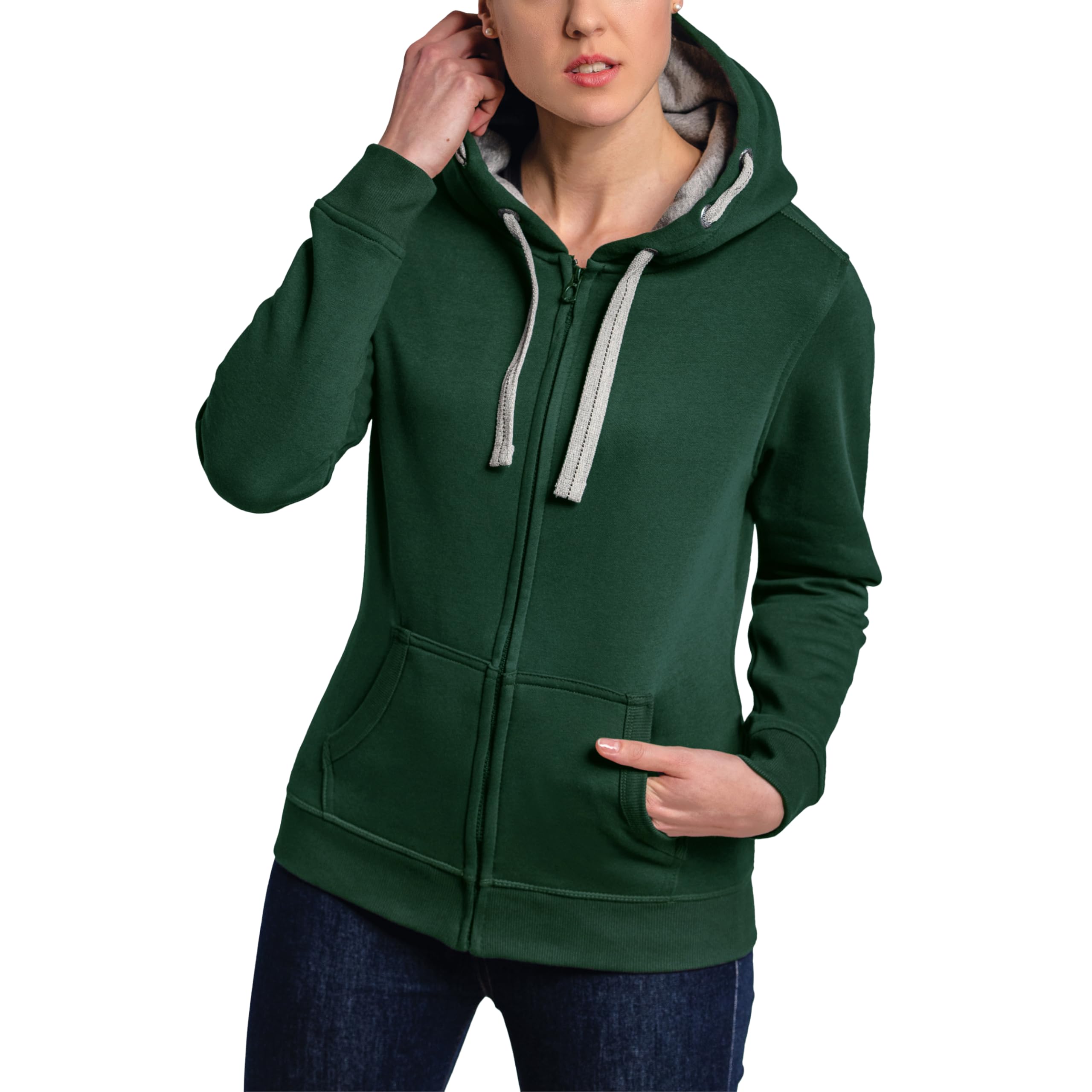 HRM Damen Jacket F Hoodie (1er Pack)