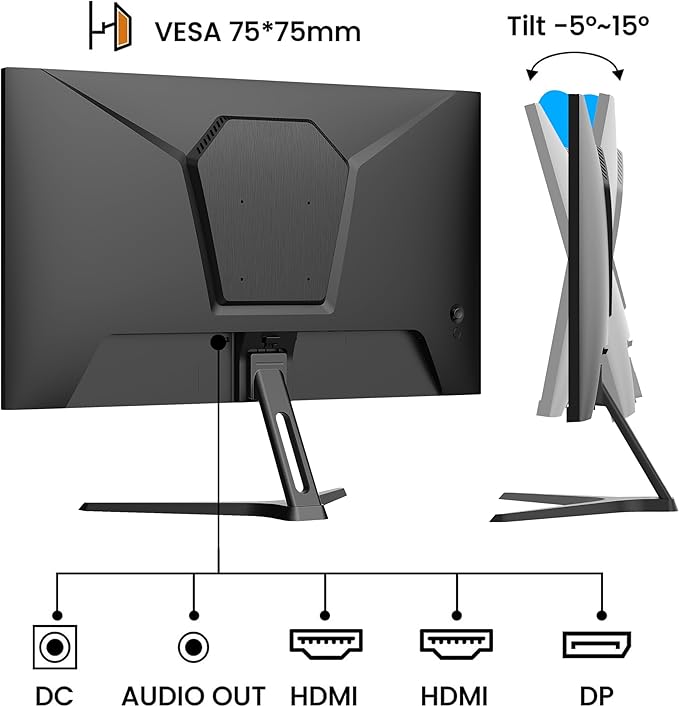 Monitor 24 pulgadas FHD 1080p 180Hz miniatura 7