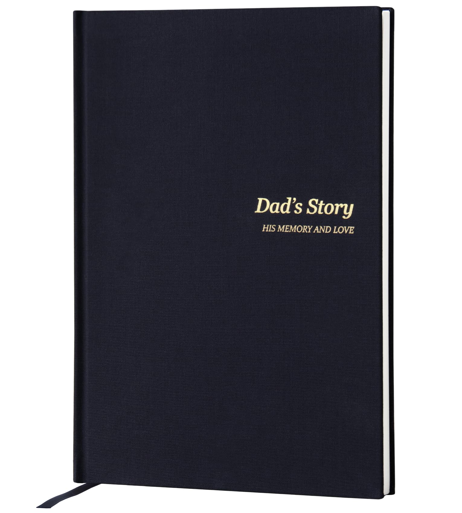 YDCUV Dad I Want to Know Your Life Story Journal (Hardcover) - Tell Me Your Story Dad Book - Meaningful Keepsake for Husband to Share His Story -