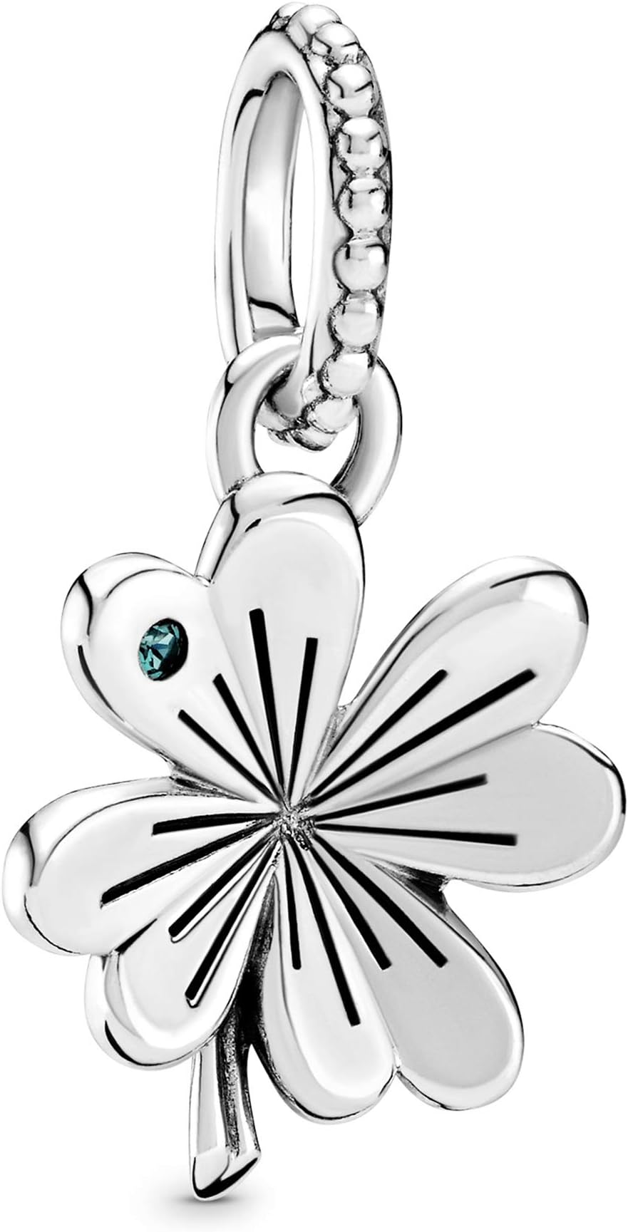 Pandora Jewelry Lucky Four-Leaf Clover Crystals Pendant in Sterling Silver