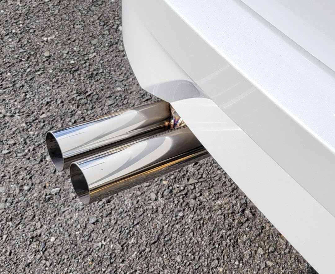 ハネ上げ30° 汎用オールステンレスネオクラシックデュアルマフラーカッター下向き Amazon.co.jp: aハネ上げ30°汎用オールステンレスネオクラシック