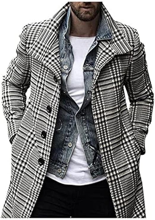 Herren Mantel Caxndycing - Leichte Übergangsjacke Business Casual, Winddicht