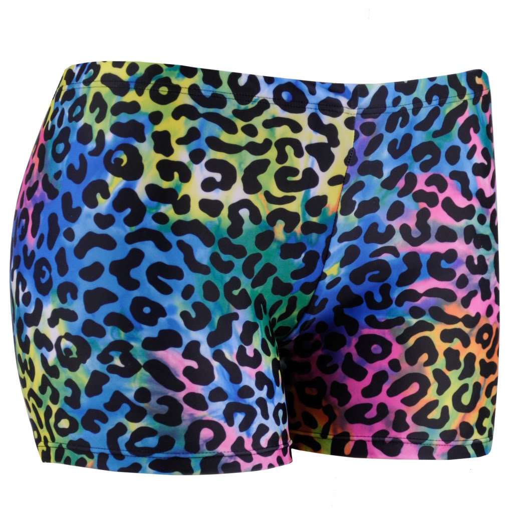 Tuga Girls/Women Spandex Shorts, 6 Inch Inseam - Prints