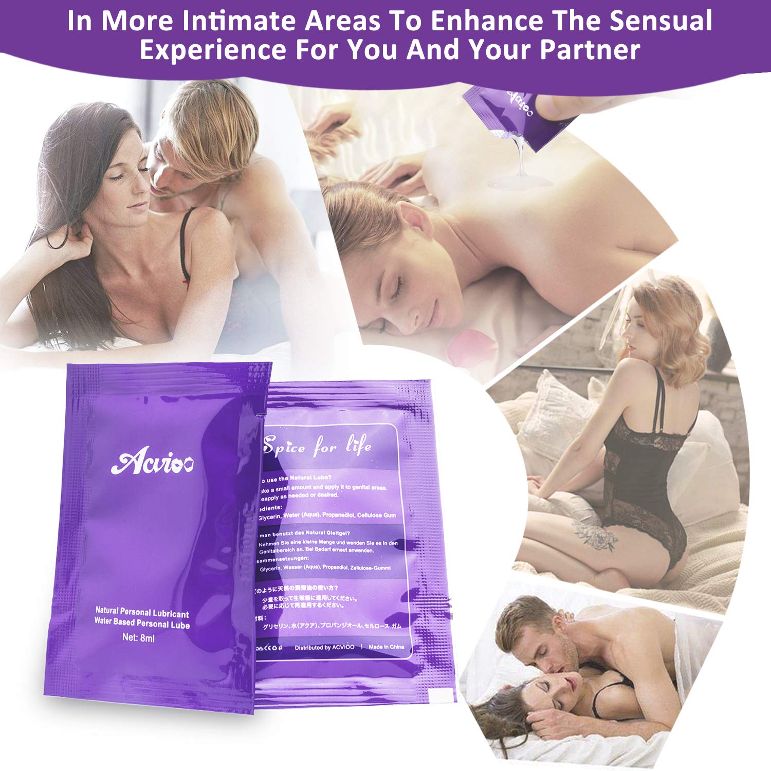 ACVIOO Natural Personal Lubricant,Water-Based, Sex Lube for Women,Men or Couple,Travel Set,8 mL (12 pcs in Gift Box) : Amazon.com.au: Health, Household & Personal Care ACVIOO Natural Personal Lubricant,Water-Based, Sex Lube for Women,Men or Couple,Travel Set,8 mL (12 pcs in Gift Box) : Amazon.com.au: Health, Household & Personal Care
