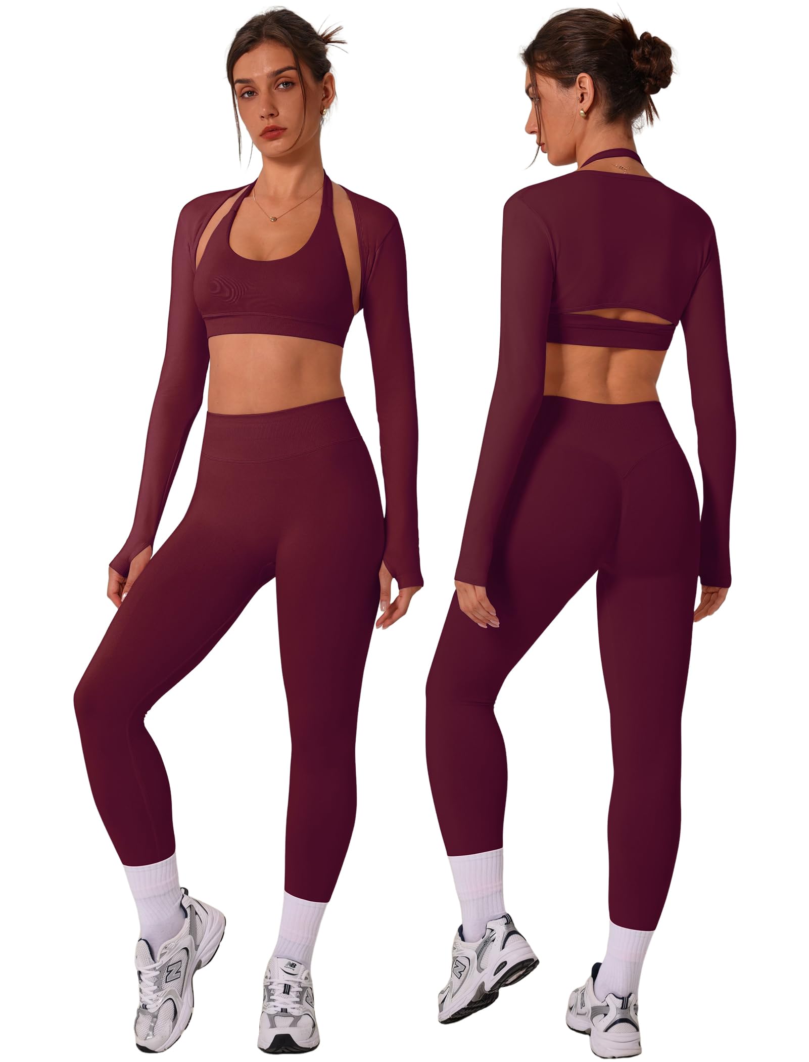 ABOCIW Damen 69329amazon_xiyaus Nahtlos (3er Pack)