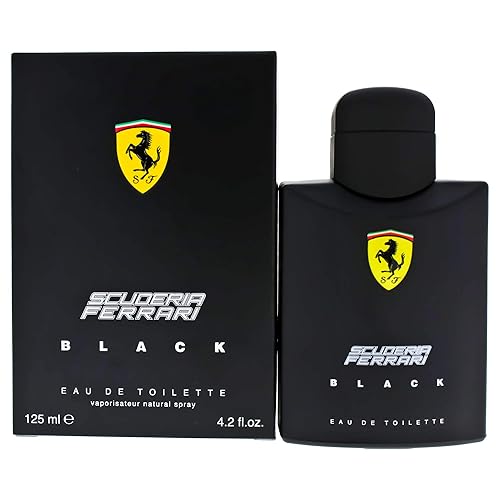 Miniatura 3 de Ferrari Black Eau de Toilette Spray para hombre, 4.2 onzas
