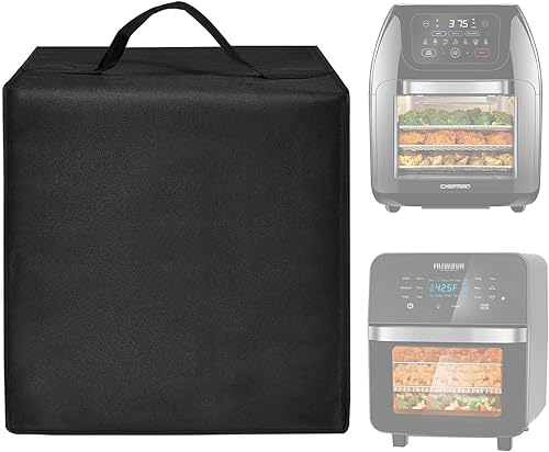 Cubierta para horno de freidora de aire, tapa de nailon resistente al calor, funda protectora a prueba de polvo para freidora de aire Chefman 10L