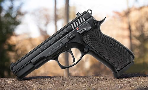 Miniatura 7 de Cool Hand G10 Grips para CZ 75 tamaño completo, SP-01 Series, Shadow 2, 75B BD, SP-01, Tristar P120, tornillos incluidos, textura agresiva de