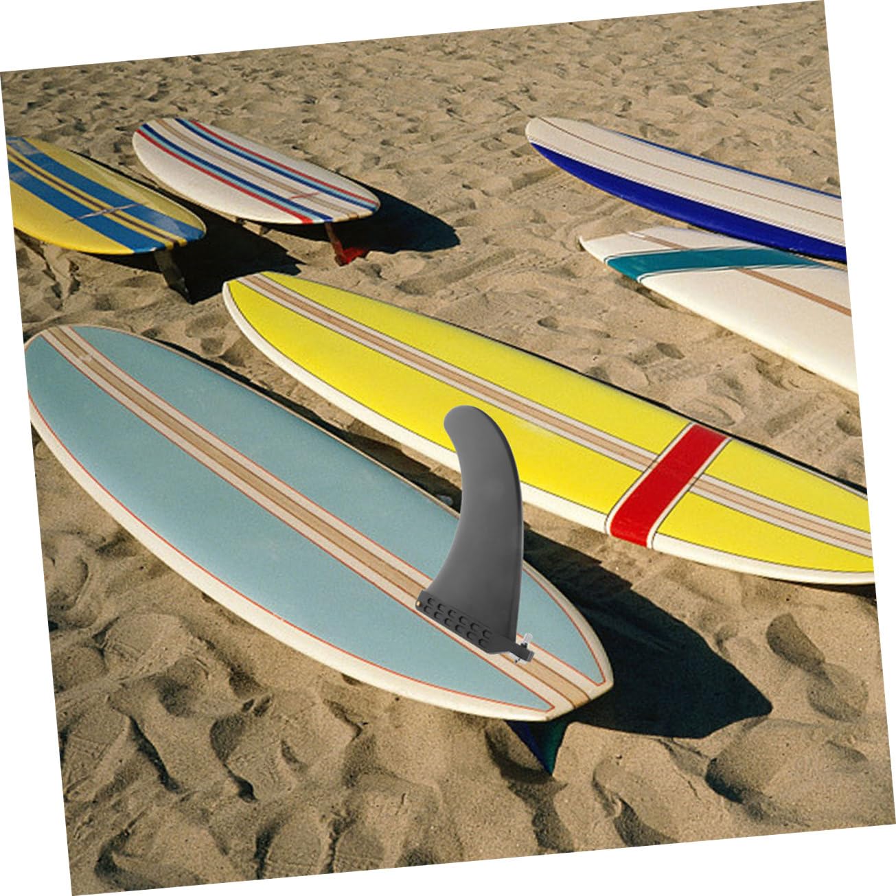 2stücke Abnehmbare Surfbrett Balance Fin Wassersplitter Für Paddleboard Stabilisierende Flosse Installieren Für Verbessertes Paddelverhalten