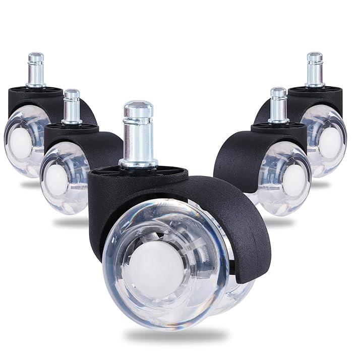 Buy Office Chair Wheels 2 inch, Heavy Duty Caster Chair, Rolling Chair