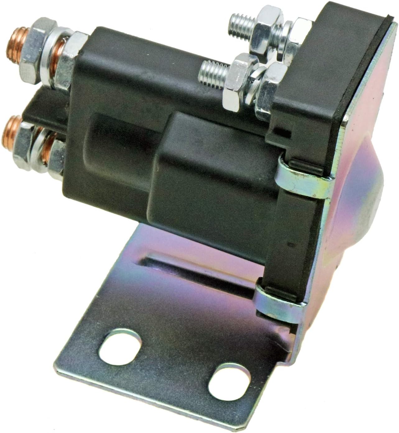 JEENDA Starter Solenoid AM104036 Compatible with John Deere 108 111 116 116H 130 STX30 STX38 STX46 R72 R92 GX75 RX75 SX75 SRX75 4700 6100 6500 6600