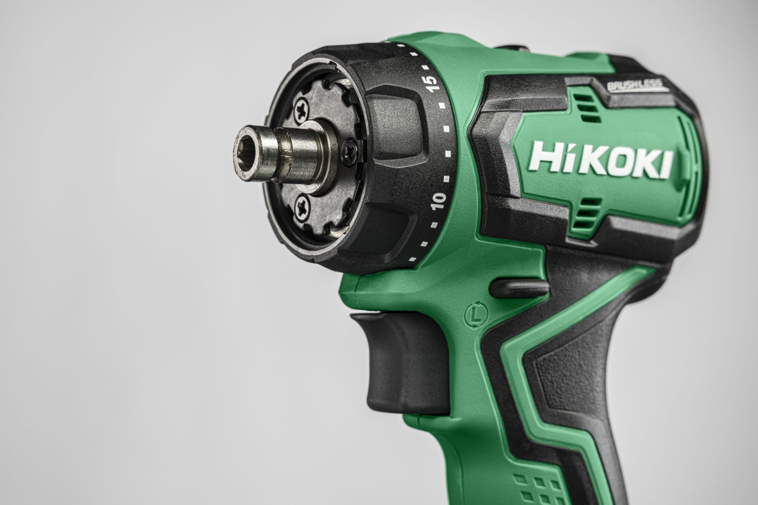 HiKOKI Trapano Avvitatore a Batteria - 18 V - 55 Nm Coppia, Motore Brushless, Luce LED, Mandrino Autoserrante, 20 Livelli di Coppia - Leggero & Compatto