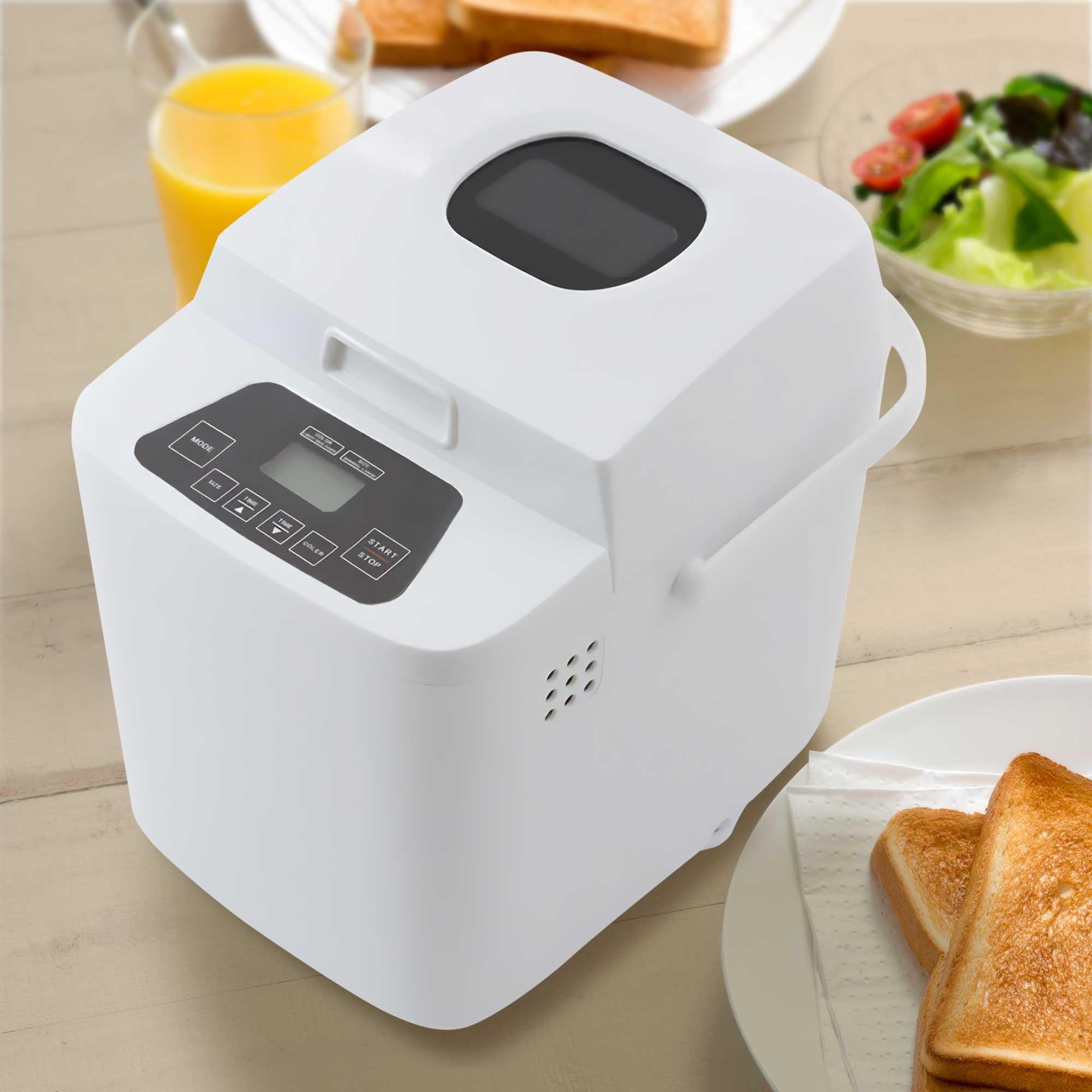 ilion ホームベーカリー Amazon | イリオンilion ホームベーカリー ヘルシー 全自動 米粉パン