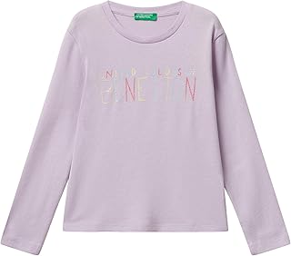 T-Shirt M/L 3i9wg10js Camiseta, Violeta, 5 años para Niñas