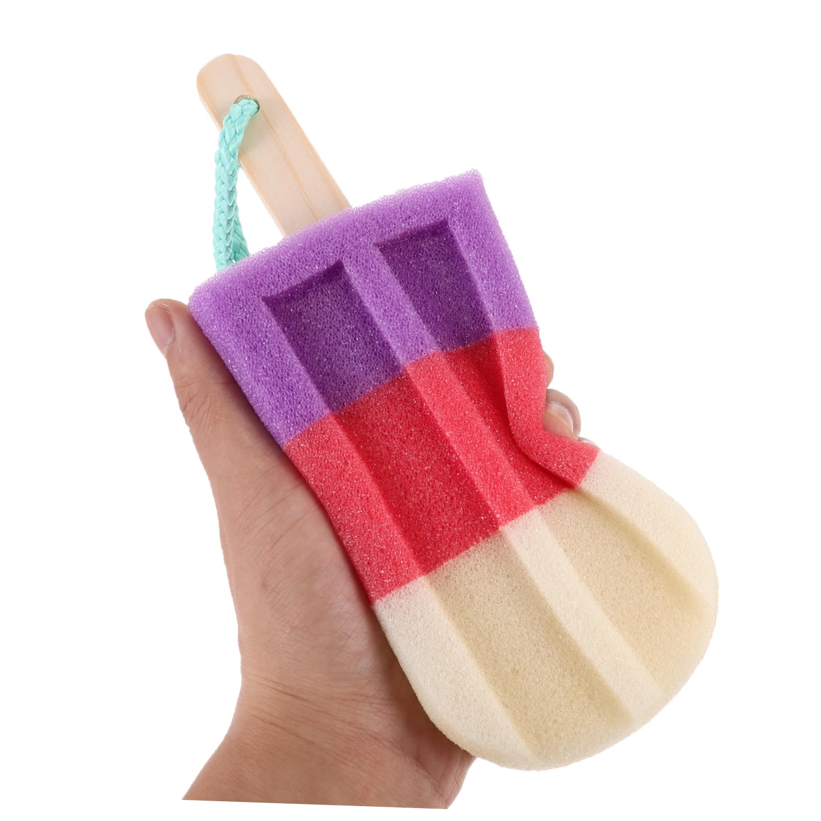 3 Set Di Spazzola Esfoliante Per Doccia Spugna Per Il Corpo Pouf Scrub Per Doccia Delicato Su Uomini Donne E Bambini 6 Pezzi * 3 Casuali