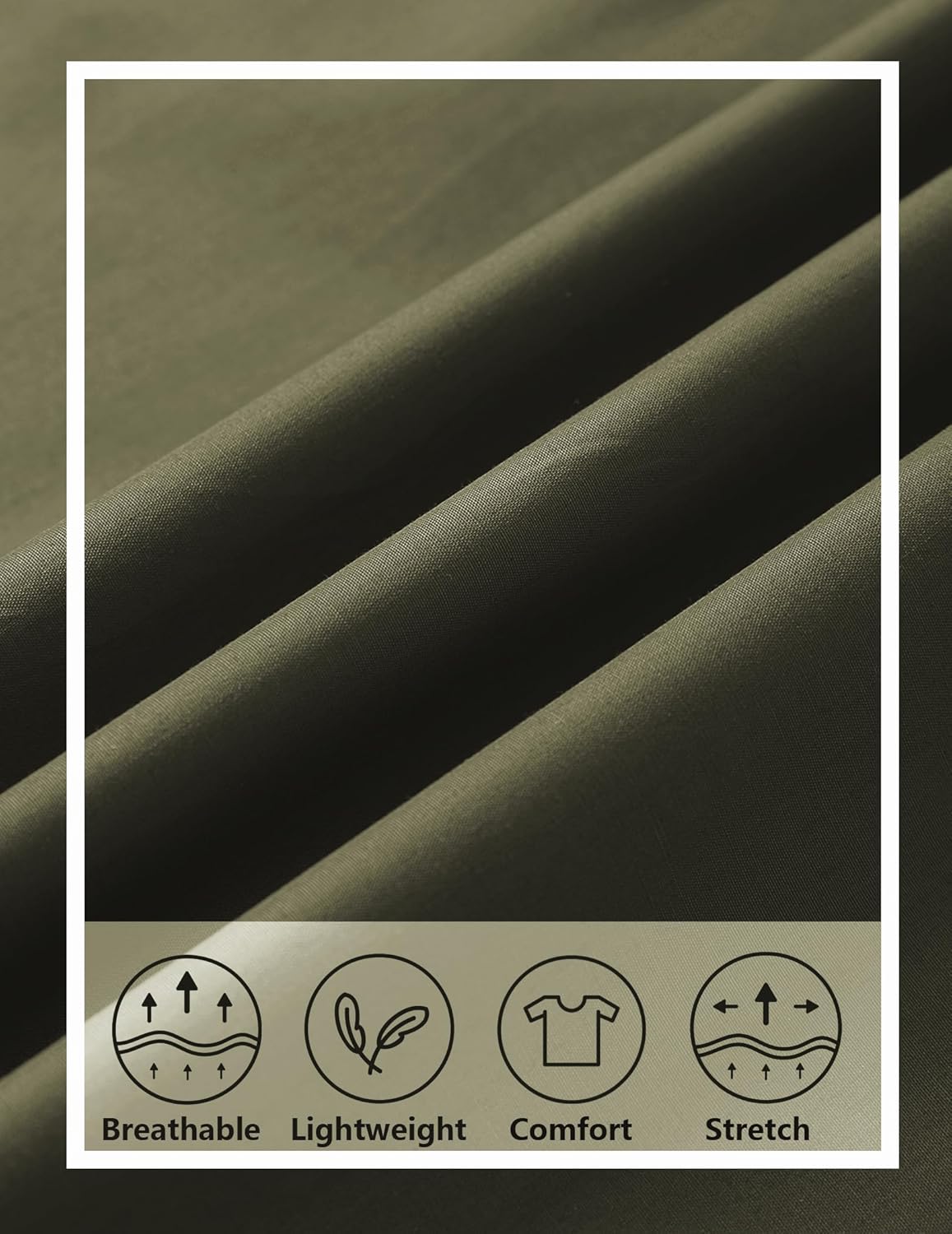 MioRoim Men's Cowboy Shirt Long Sleeve Button Down Western Shirts Vintage Denim Shirts - Image 5