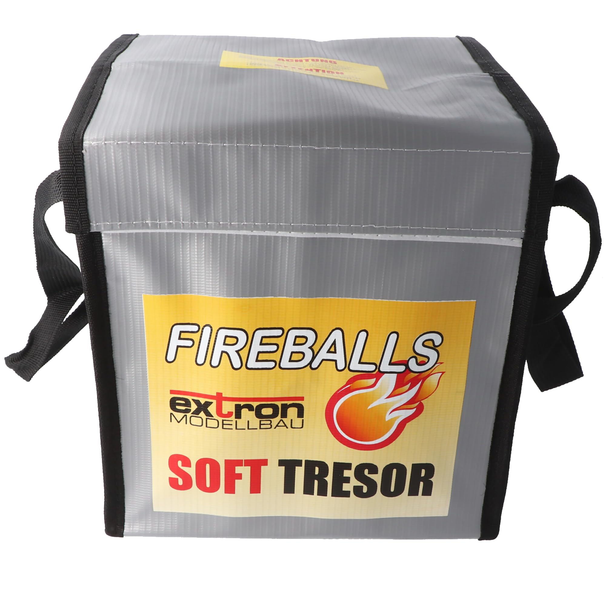 Extron Fireballs - Granulado extintor para baterías de litio, protección contra incendios, agente extintor, 3 x 1 l, incluye caja fuerte blanda
