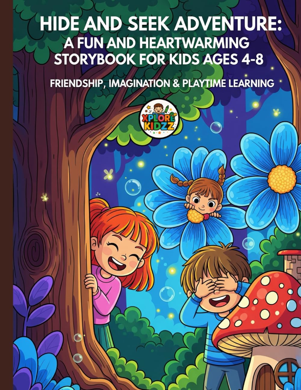 Hide and Seek Adventure: A Fun and Heartwarming Storybook for Kids Ages 4-8 | Friendship, Imagination & Playtime Learning