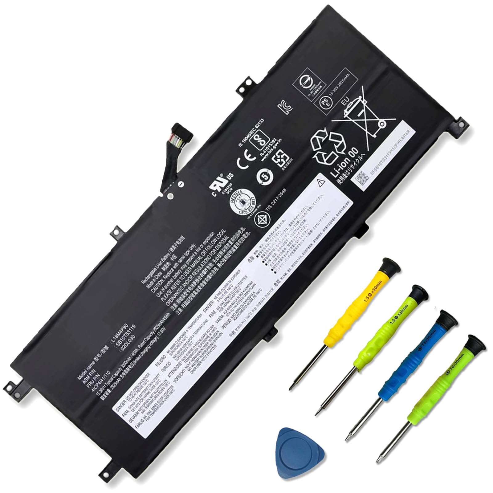 Amazon.com: SUNNEAR L18M4P90 L18C4P90 Laptop Battery Compatible