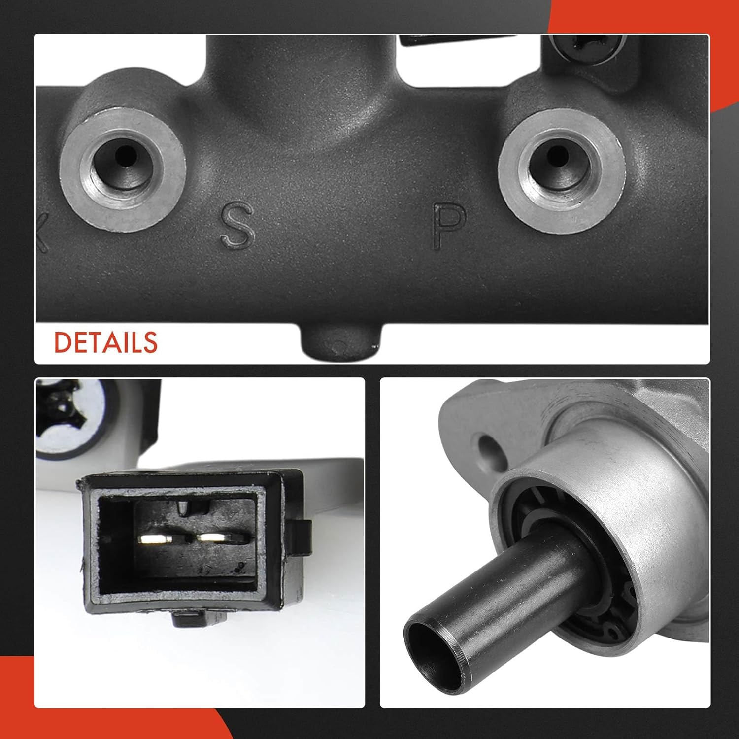 A-Premium Brake Master Cylinder with Reservoir and Sensor Compatible with Kia Vehicles - Sorento 2003 2004 2005 2006