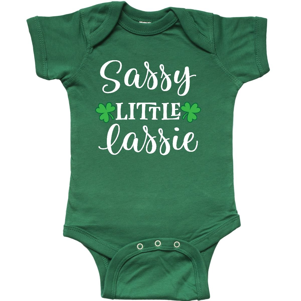 inktastic St Patricks Irish Lassie Baby Bodysuit
