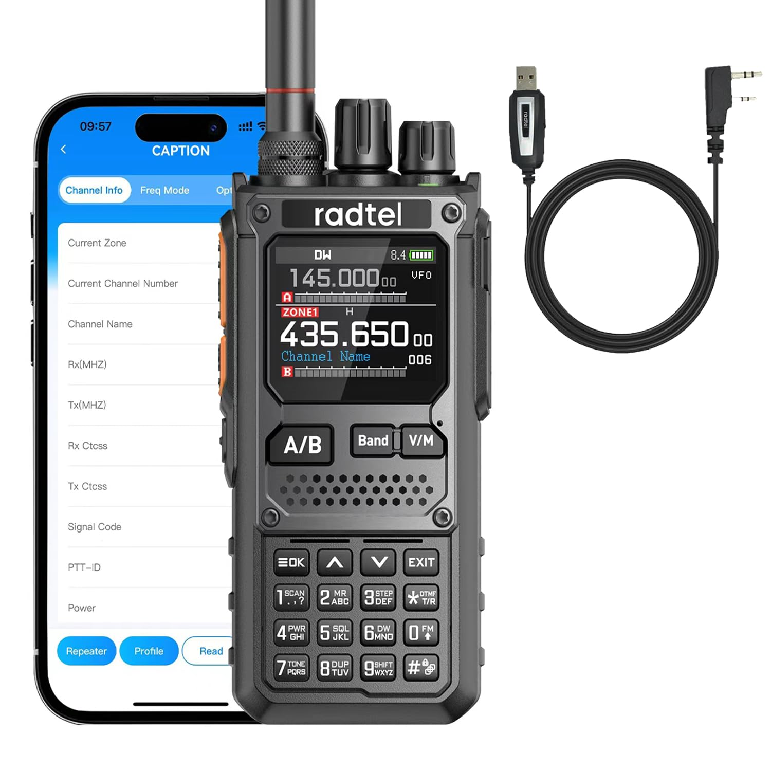 Amazon.com: Radtel RT-920 Walkie Talkie Long Range 8W Two-Way