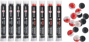 Lancer Tactical Defense Ball 0.50 Cal for Self Defense Includes Pepper Projectile, Rubber Ball Bulk 4 Pack, Pack of 7 Each
