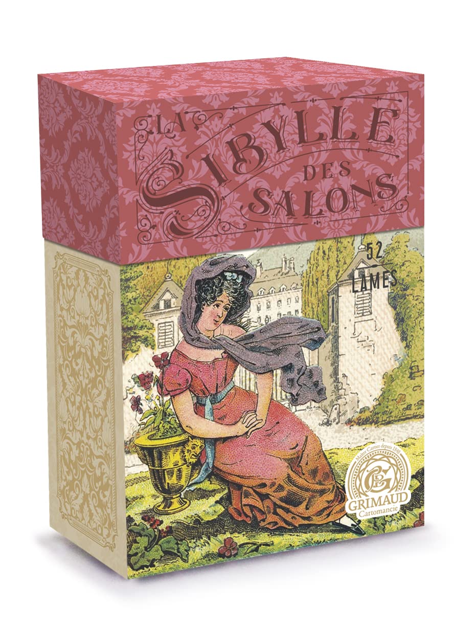 Grimaud 10035330 Sibylle The Salon Divination Oracle Cartomance Fortune Telling Oracle Vintage Illustrations