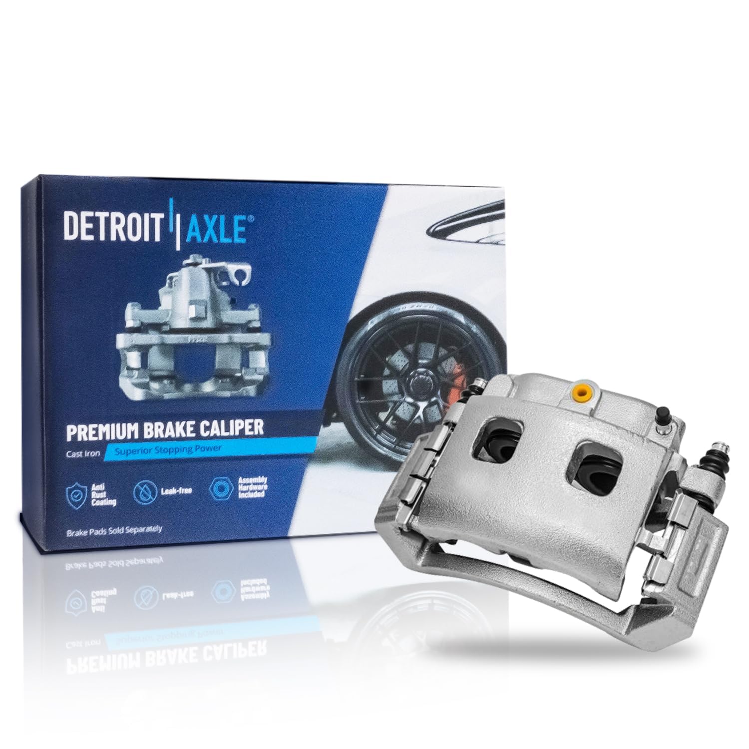 Detroit Axle - Front Right Brake Caliper for 2005-2006 Dodge Durango