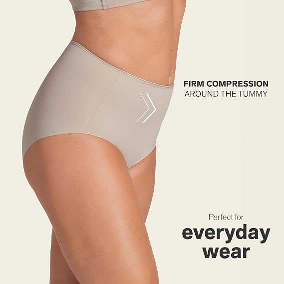 Leonisa Seamless High Waisted Hipster for Women No Show Womens Underwear