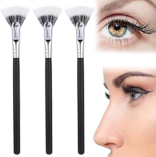 3pcs Fan Shaped Eyelash Brush for Mascara App...